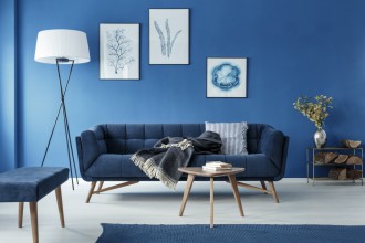 Inspiracje na wykorzystanie Classic Blue (kolor Pantone 2020) w swoim mieszkaniu!