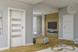 Drzwi w mieszkaniu - jak stworzyć idealna harmonię kolorów?