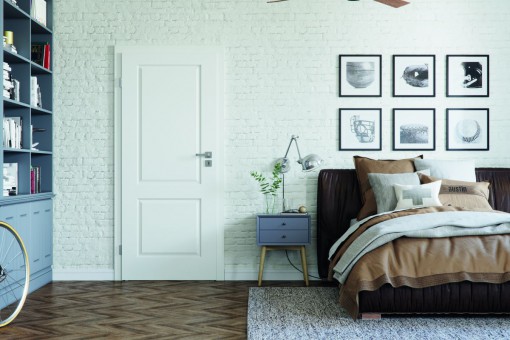 Ściana za łóżkiem w sypialni – proste pomysły na jej aranżację