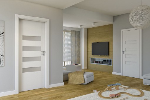 Drzwi w mieszkaniu - jak stworzyć idealna harmonię kolorów?