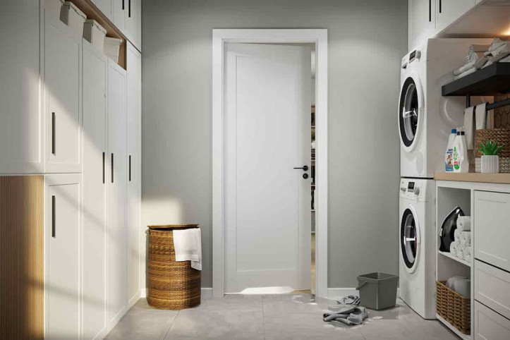 Drzwi do pralni – jakie wybrać i na co zwrócić uwagę?