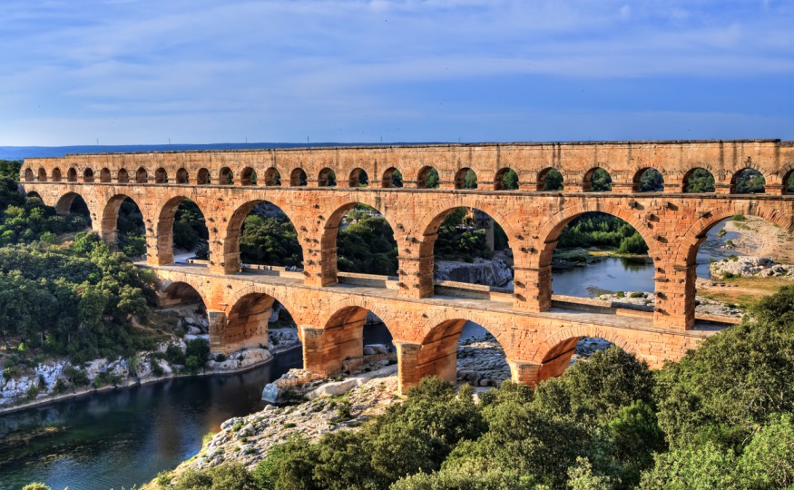 Pont du Gard, Francja