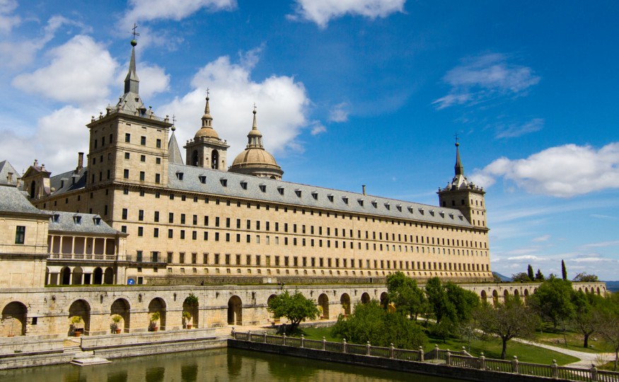 Biblioteka Escorial, Madryt, Hiszpania