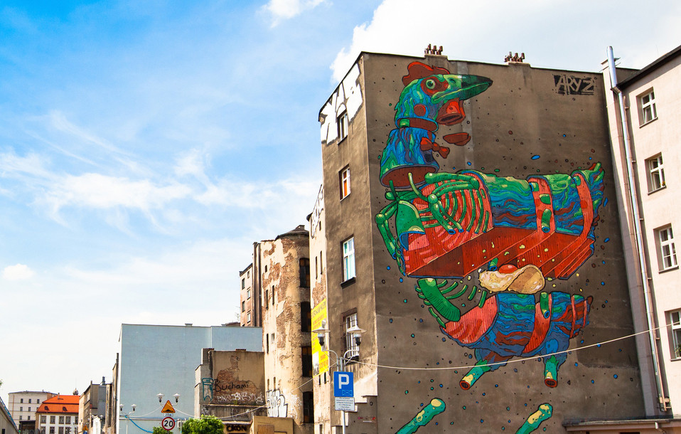 Są kolorowe i robią niesamowite wrażenie! Zobacz najciekawsze murale w Polsce