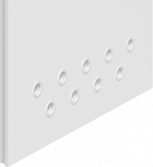 Bagues de ventilation — deux rangées