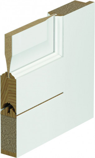 Fente de ventilation — option du vantail