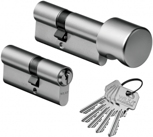 Cylindre classe B — argent / doré