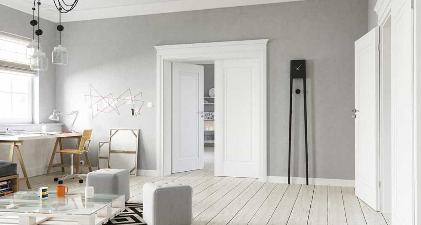 Drzwi dwuskrzydłowe_Porta INSPIRE_model A.0_kolor Biały