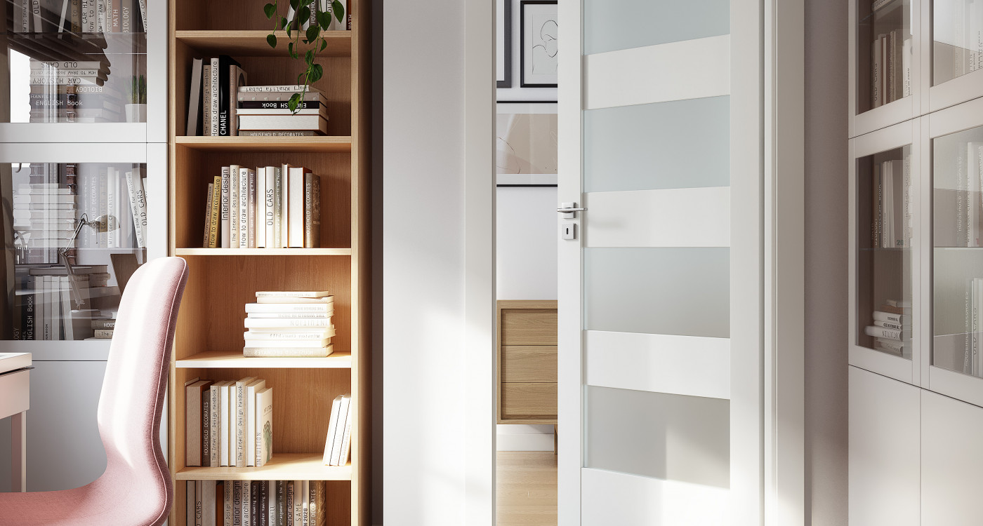 PORTA VERTE HOME_L4_Okleina_GRUPA I_Portadecor_Biały_Ośc PS_Klamka Segura_Srebrny_Arn_Porta_Horizontal_Pion