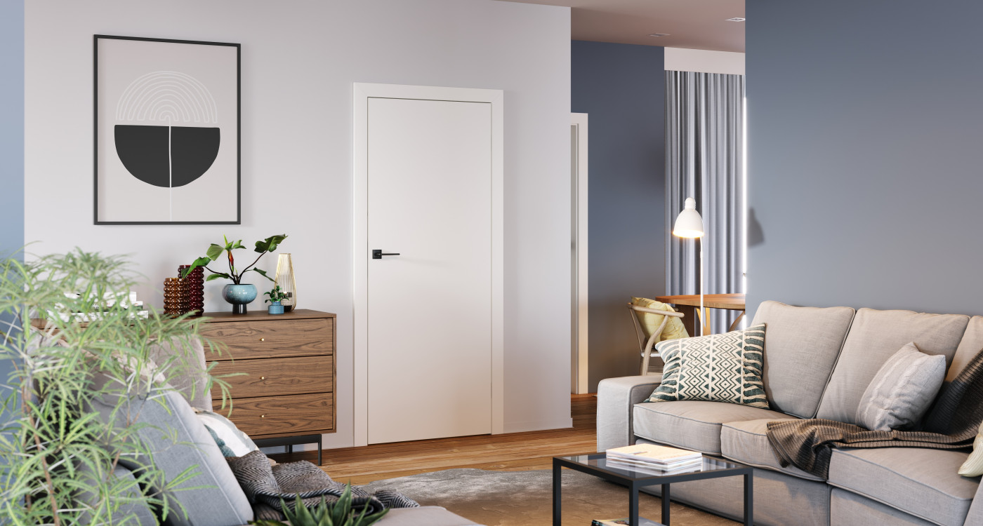 PORTA VECTOR Premium_T_Lakier UV Premium_Biały_Ośc. PSE_Klamka Segura Czarny_Arn_Porta_Poziom