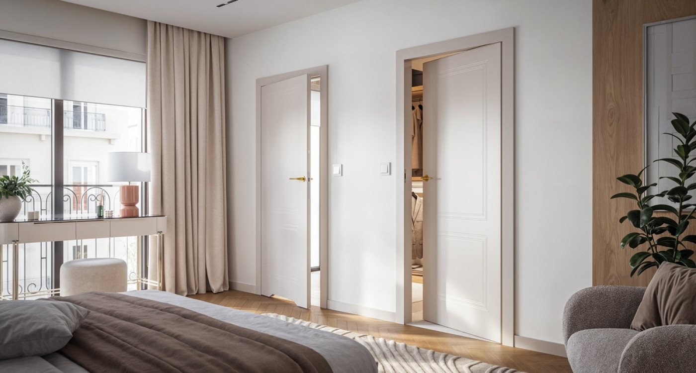 PORTA VECTOR Premium_V_Lakier UV Premium Pus_Kaszmir_Ośc. Odwrotna Przylga_Klamka Fioro Złoty_Arn Porta_poziom_press