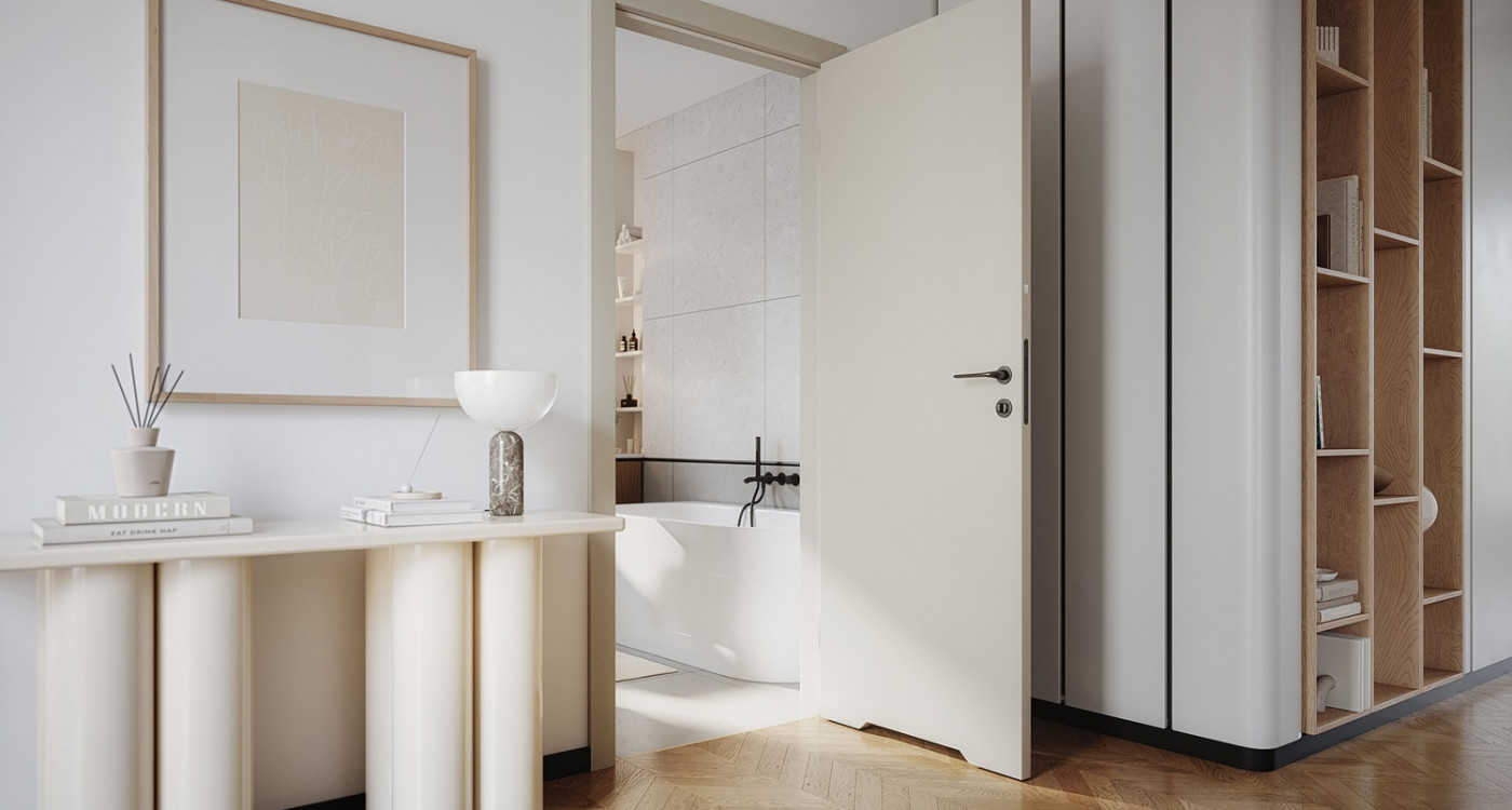 drzwi do łazienki ze 100 proc wodoodporna ościeżnica HYDRO PROTECT TM