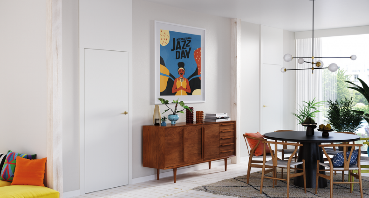 biale drzwi PORTA VECTOR Premium model T skrzydlo pelne