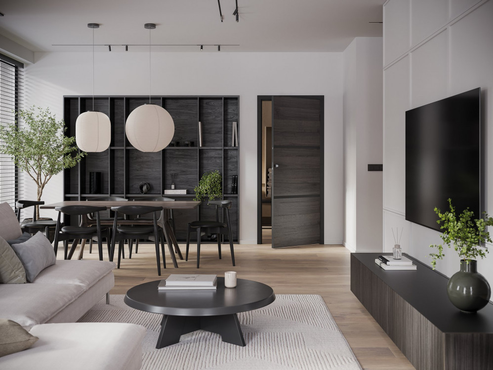 4 Żywioły OGIEŃ, 7, Płyta Gladstone,  Dąb Sherman, Ośc. Stalowa PS Elegance, Klamka Maxima