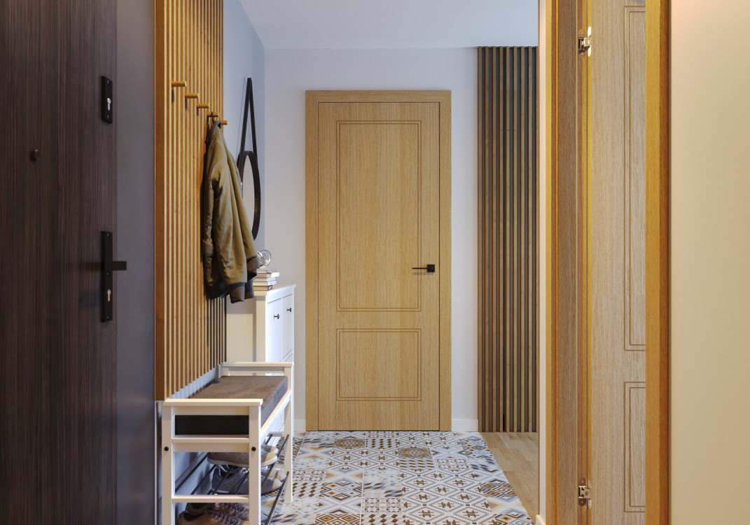 NATURA VECTOR, V, Okleina Naturalna, Dąb1, Ośc. PSE, 220, Klamka Azalia Czarny, Arn Porta