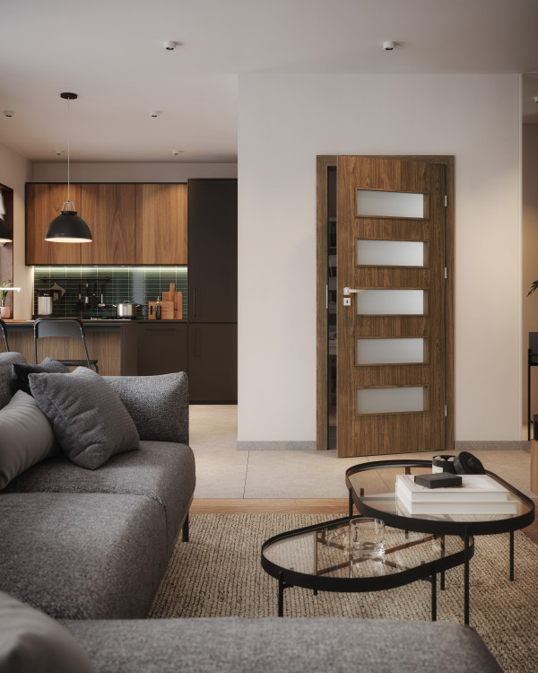 PORTA FIT_G5_Okleina_GRUPA III_CPL_HQ_Orzech Naturalny Matowy_Ośc. PS_Klamka Eleganto Srebrny_Arn_Porta_Horizontal_Pion