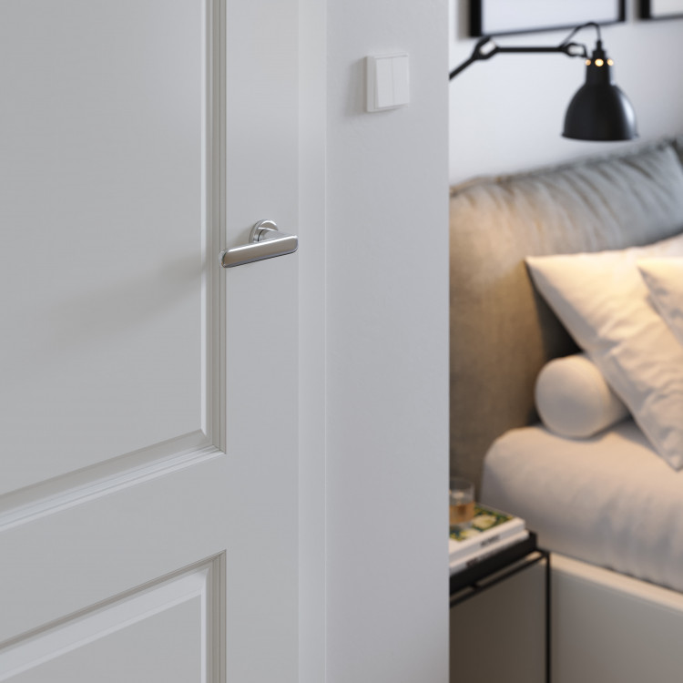 PORTA ROYAL_A_Lakier Premium_Biały_Ośc. PS_Klamka Klamka Simplo Srebrny_detal_1