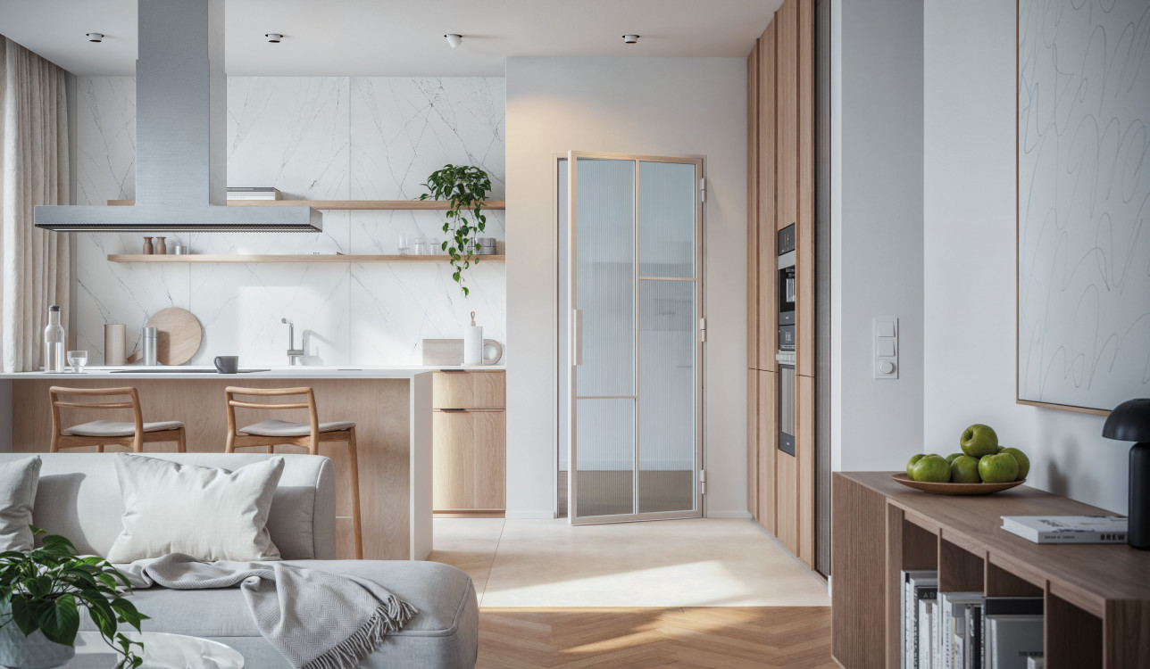 PORTA LOFT STALOWE_3_Biały_Ośc. Stalowa_Biały_Pochwyt_Arn WW_poziom_press